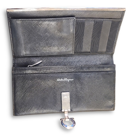 Salvatore Ferragamo Authentic Leather Long Wallet - Picture 15 of 16
